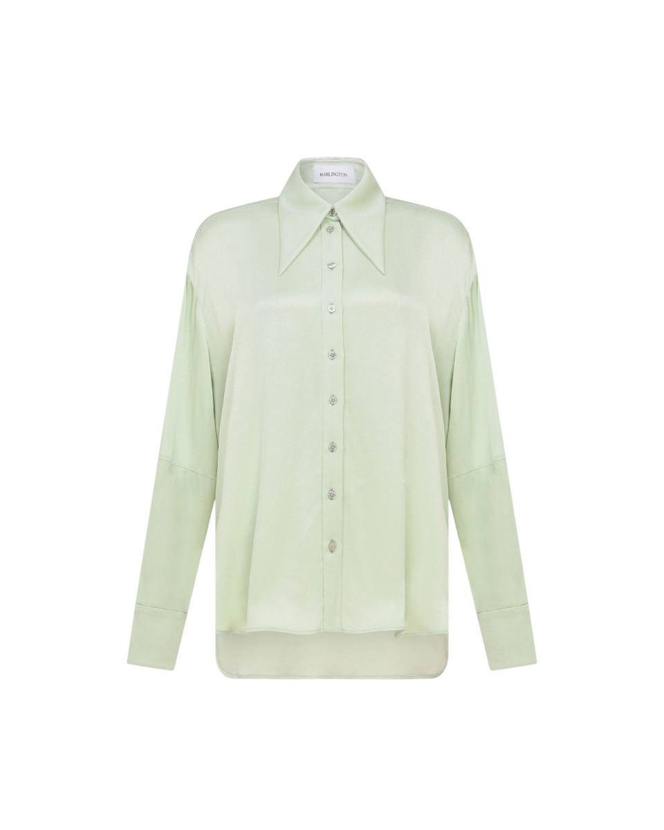 Elda Top In Satin Back Crepe - Image 1