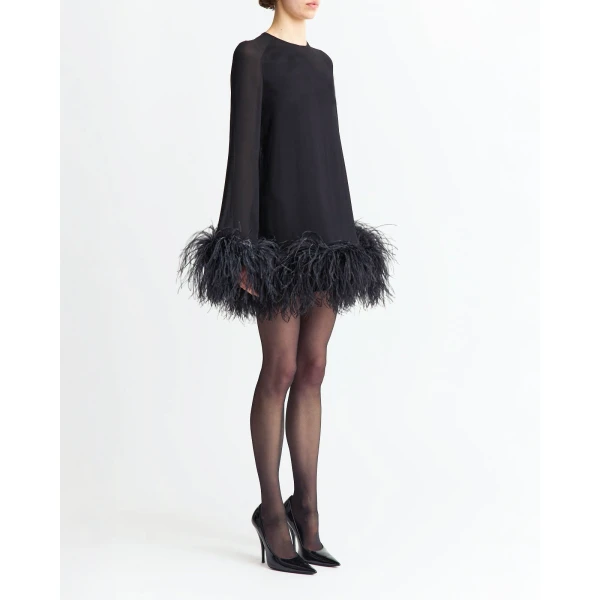 Hodi Mini Dress In Georgette - Image 3