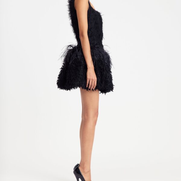 Lasa Dress In Fine Texture - Image 3