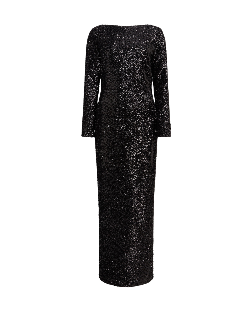 Reta Gown In Textured Sequin - Image 1