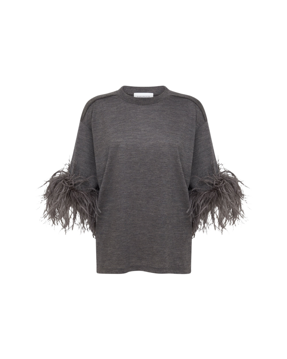 Teodora Top In Jersey - Image 1