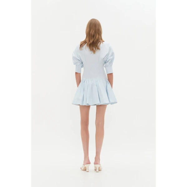 Aje clothing Aus Dresses – structured silhouette with raw femininity from Coveti