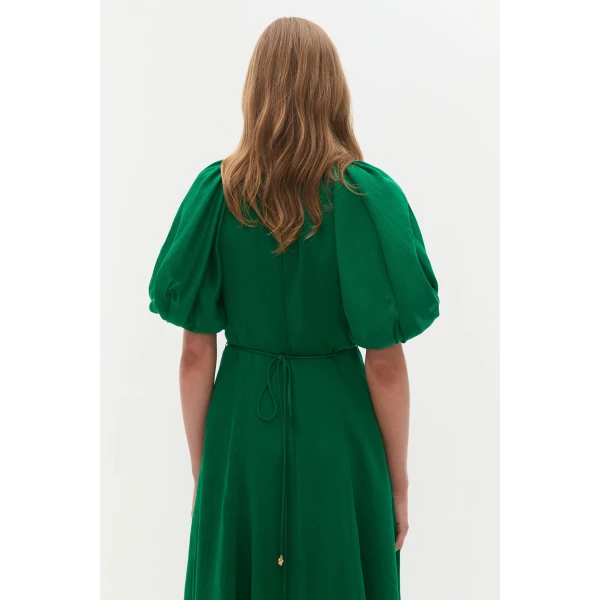 Aje clothing Aus Dresses – structured silhouette with raw femininity from Coveti