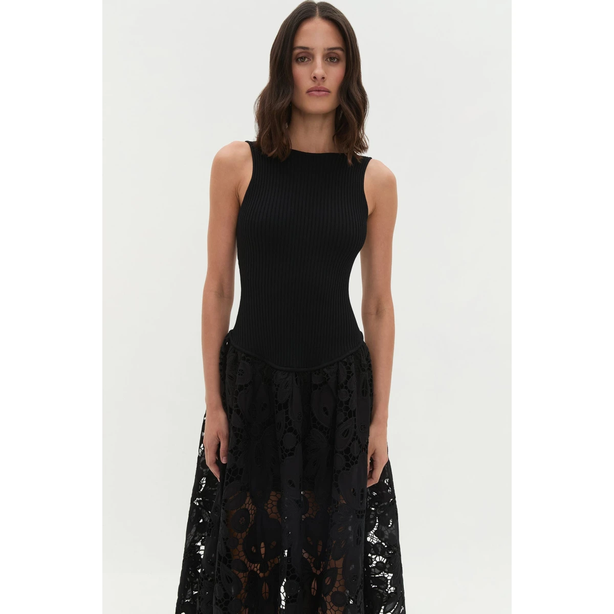 Atlas Knit Midi Dress