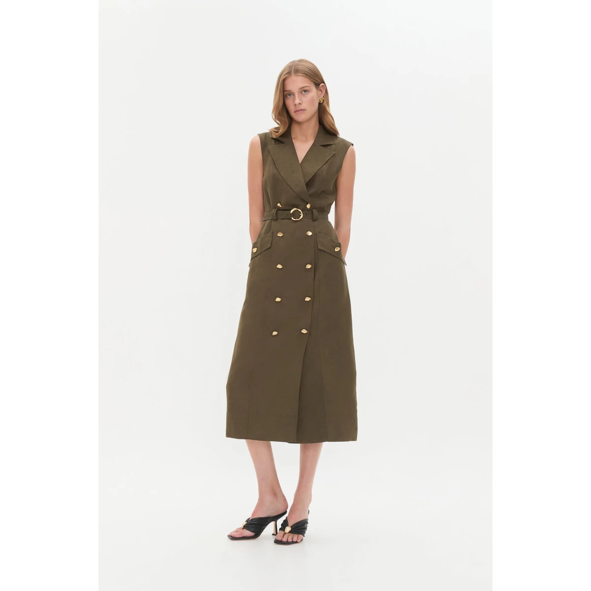 Blake Utility Midi Dress