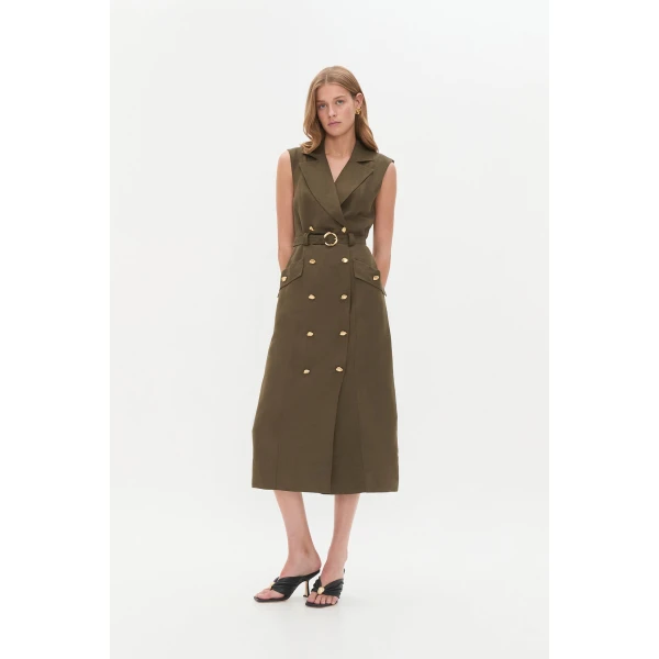 Blake Utility Midi Dress
