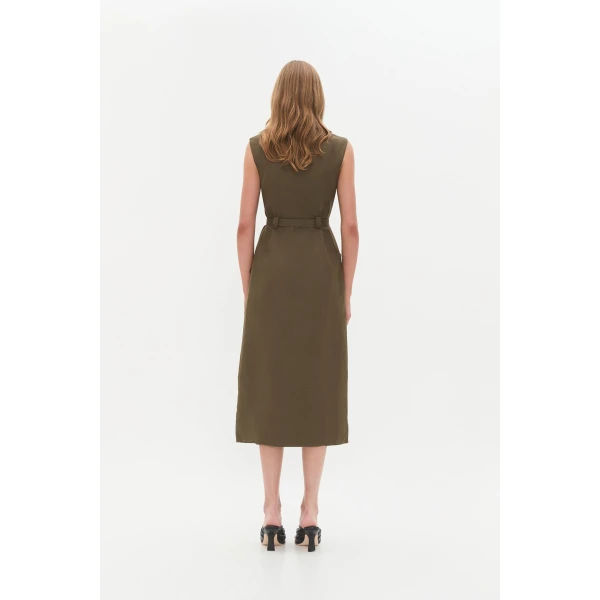 Aje clothing Aus Dresses – structured silhouette with raw femininity from Coveti