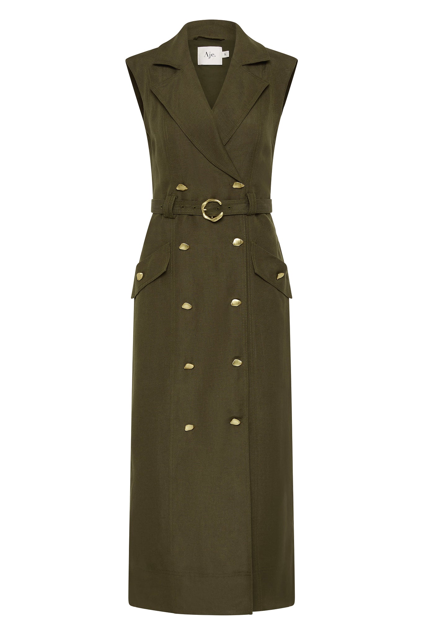 Aje Blake Utility Midi Dress
