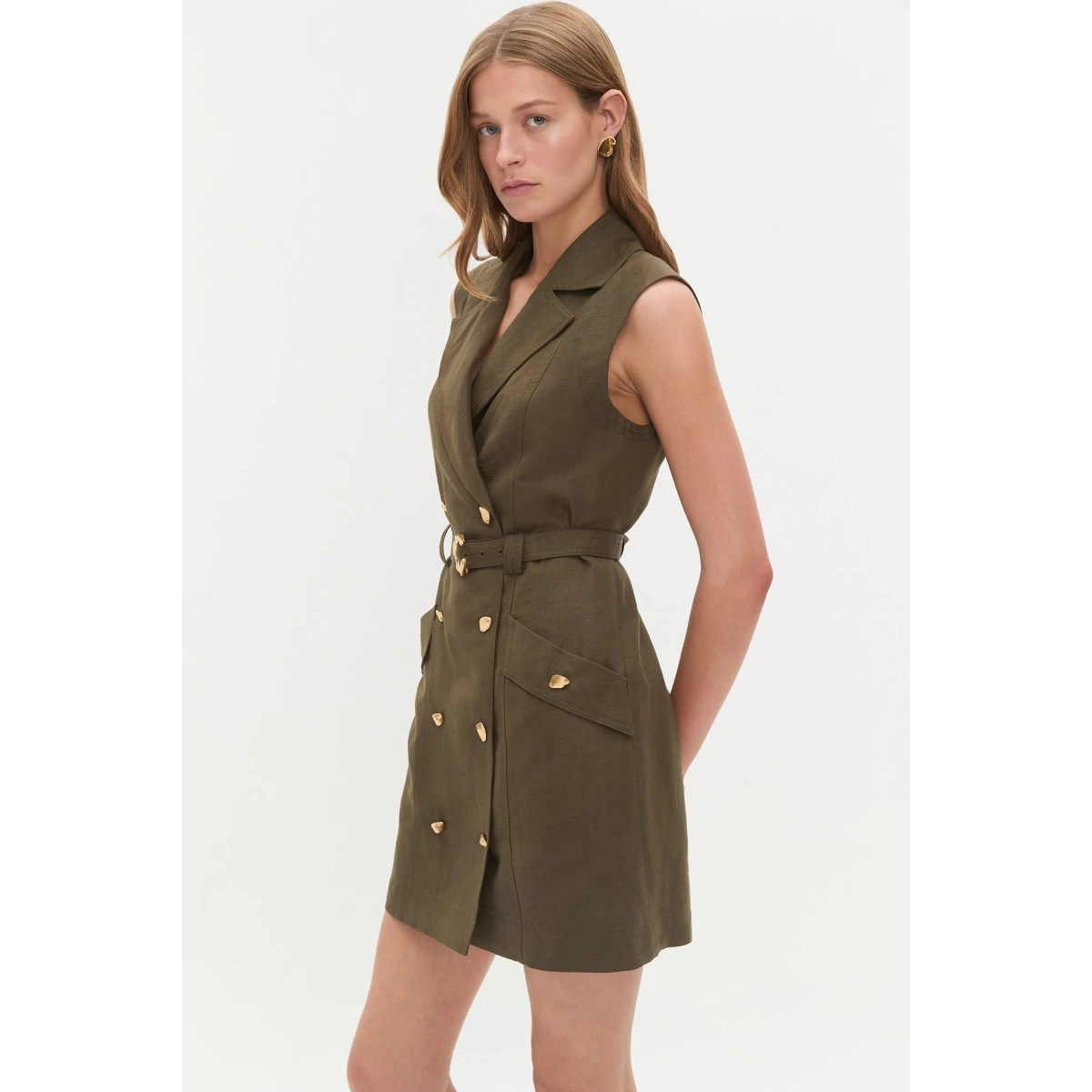Aje Aus Dresses – structured silhouette with raw femininity from Coveti