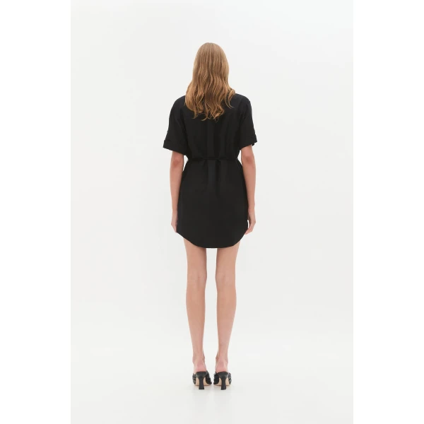 Aje clothing Aus Dresses – structured silhouette with raw femininity from Coveti