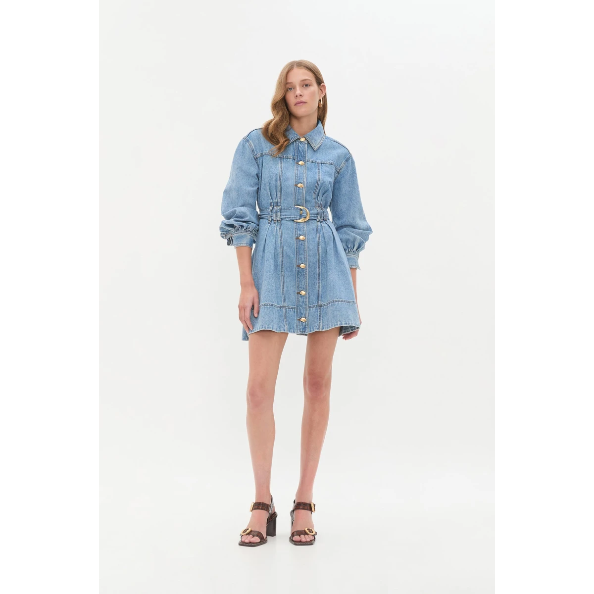 Lane Denim Mini Dress