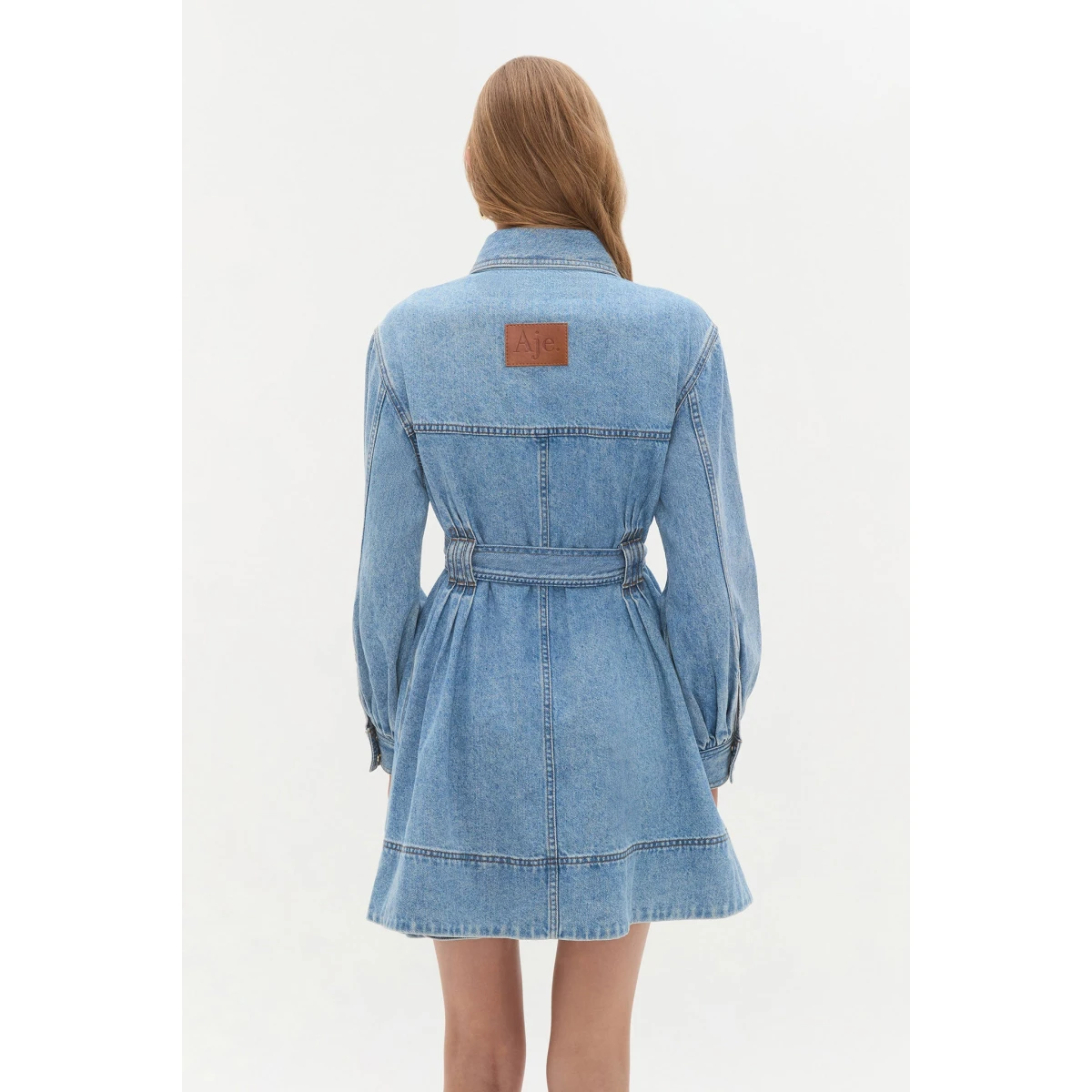 Aje clothing Aus Dresses – structured silhouette with raw femininity from Coveti