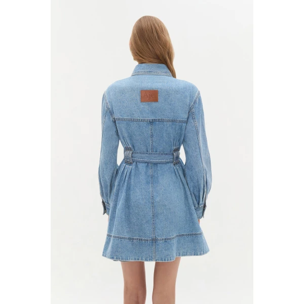 Aje clothing Aus Dresses – structured silhouette with raw femininity from Coveti