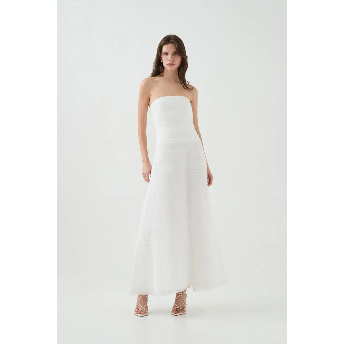 Aje clothing Aus Dresses – structured silhouette with raw femininity from Coveti