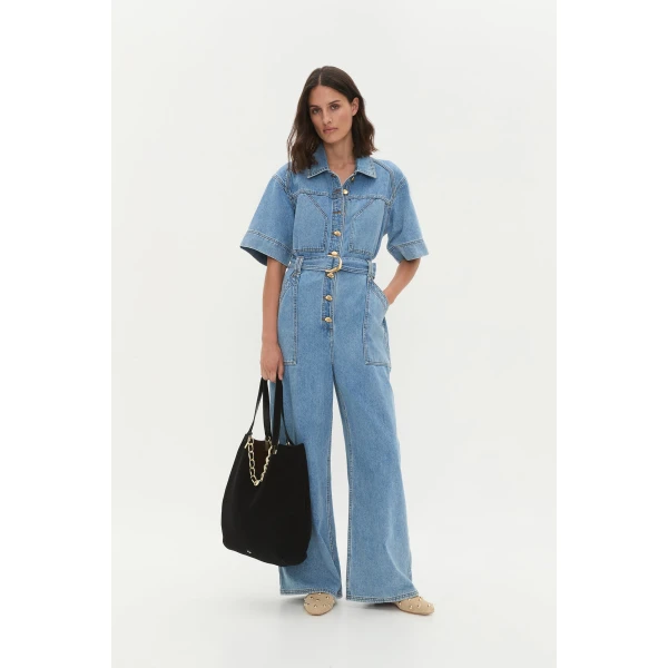 Aje Aus Jumpsuit – structured silhouette with raw femininity from Coveti