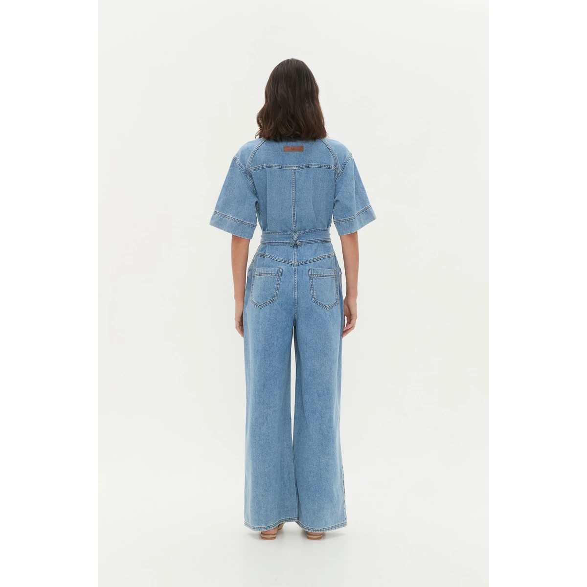 Aje clothing Aus Jumpsuit – structured silhouette with raw femininity from Coveti