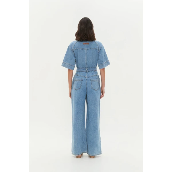Aje clothing Aus Jumpsuit – structured silhouette with raw femininity from Coveti