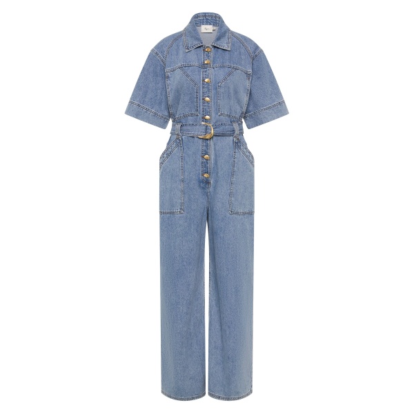 Aje Blue Jumpsuit