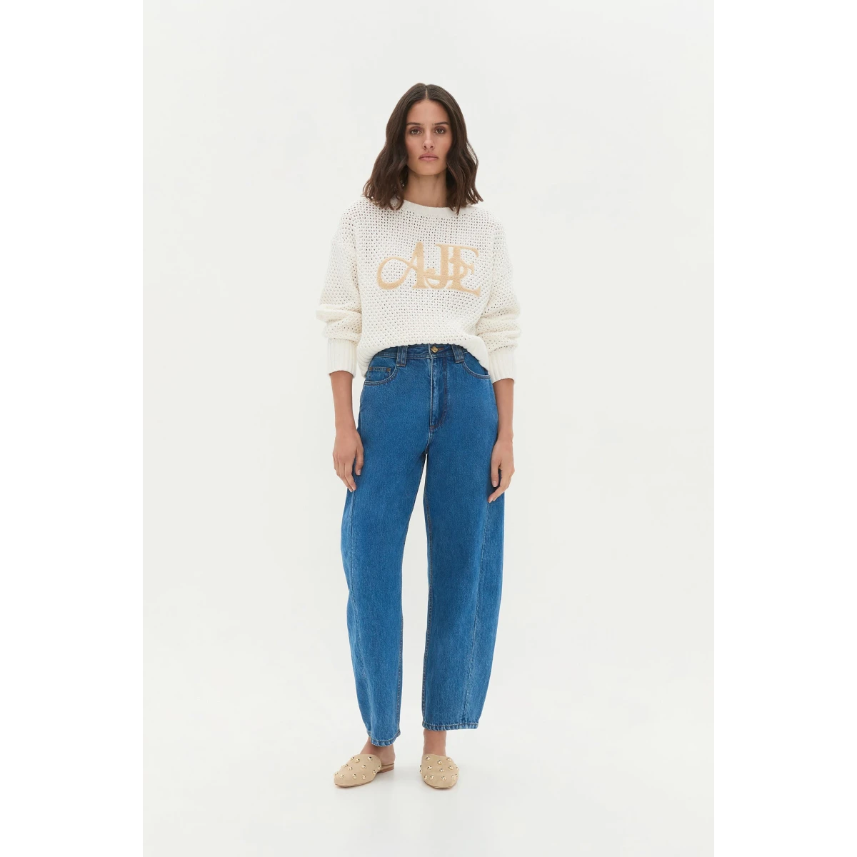 Sky Logo Knit Jumper