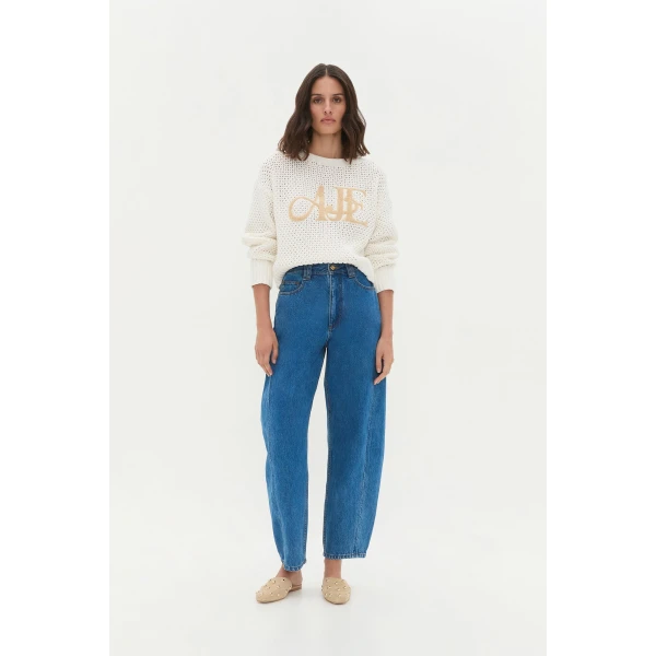 Sky Logo Knit Jumper