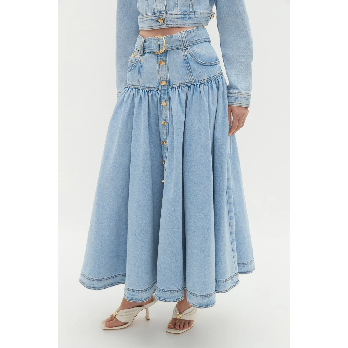 Aje Aus Skirts – structured silhouette with raw femininity from Coveti