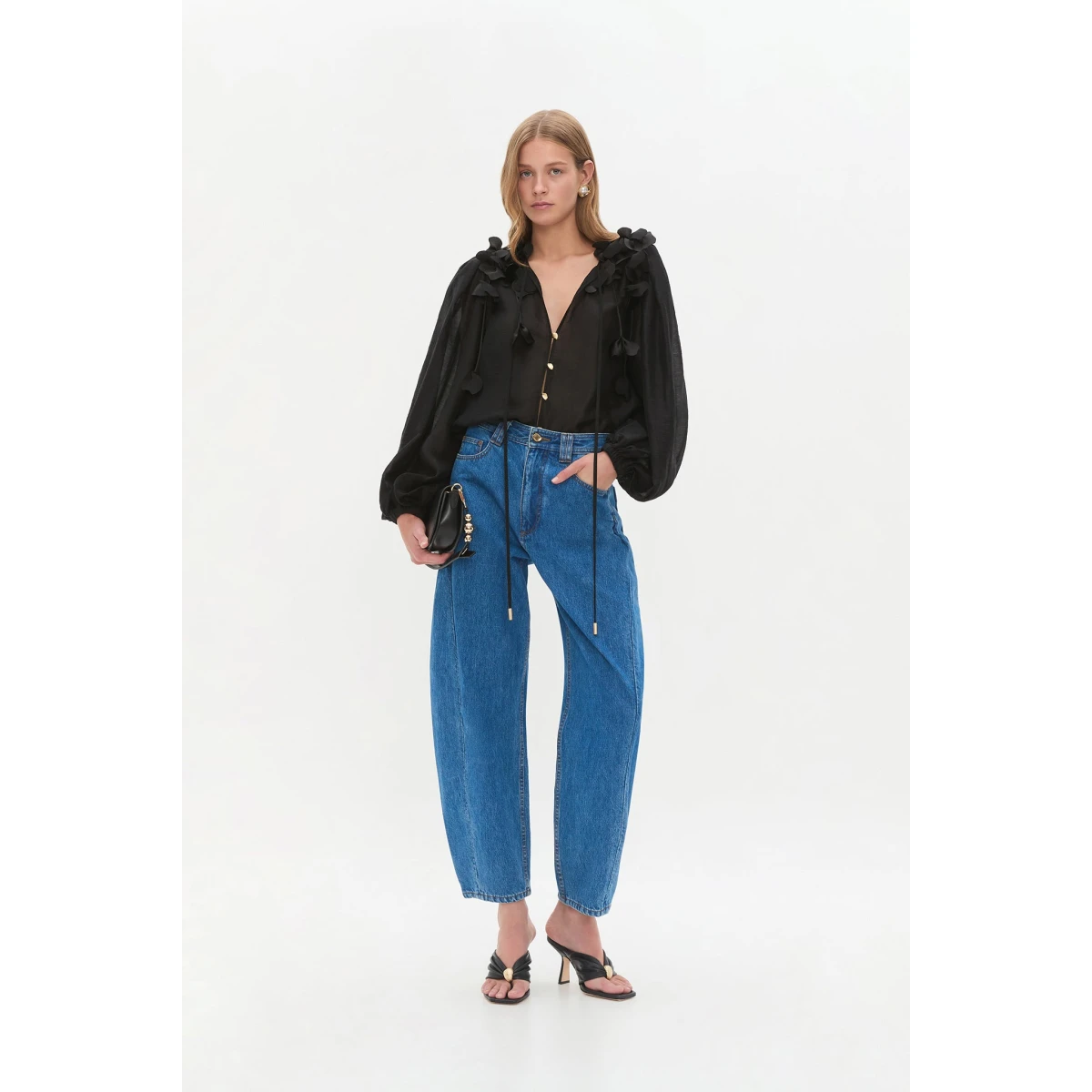 Camille Flower Blouse