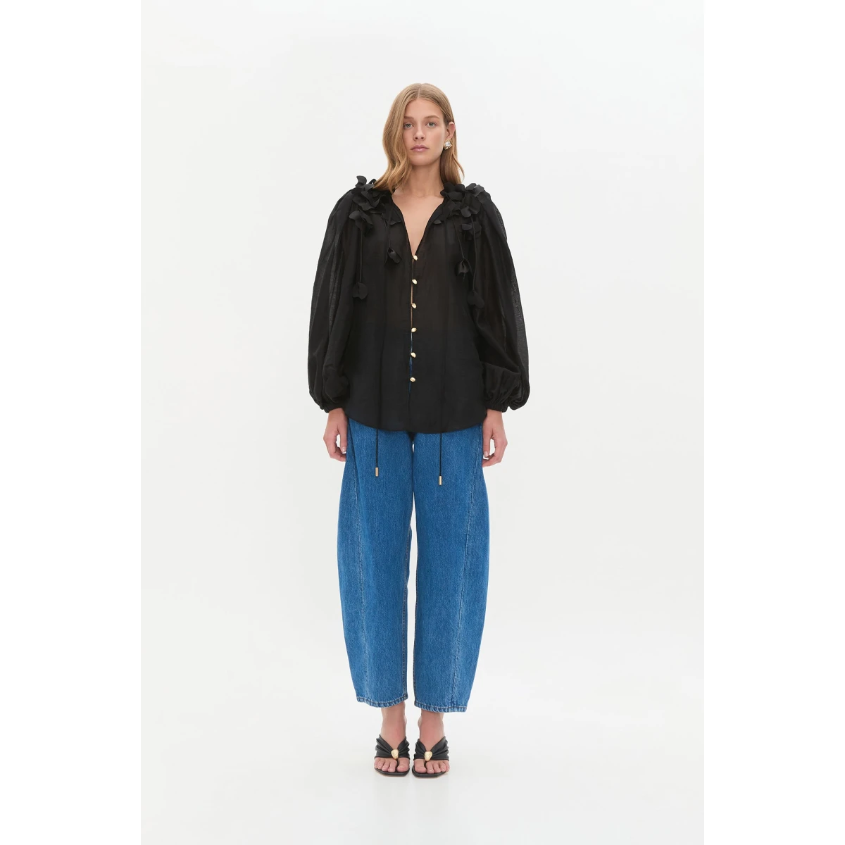 Aje Aus Tops – structured silhouette with raw femininity from Coveti