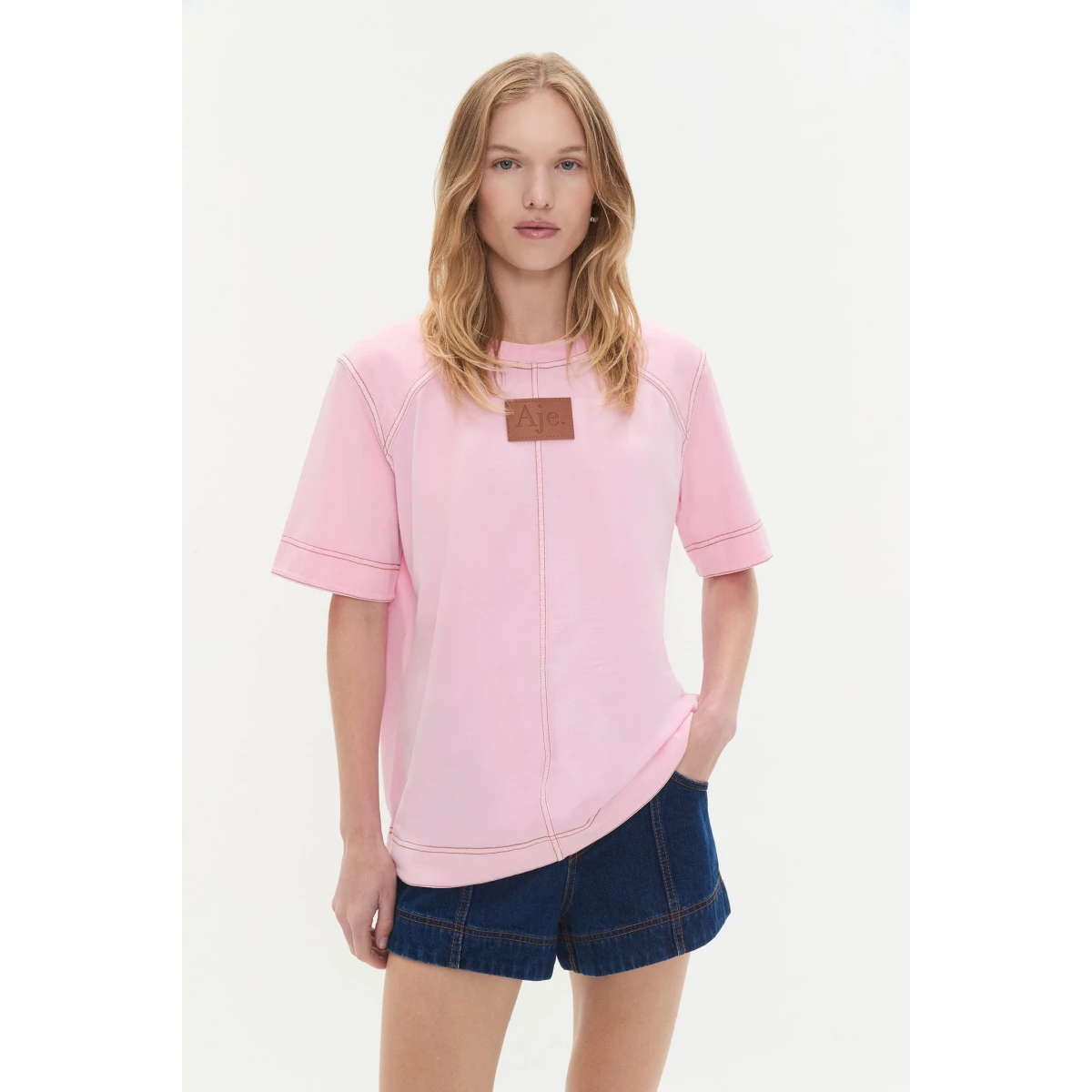 Remi Denim Wash Tee