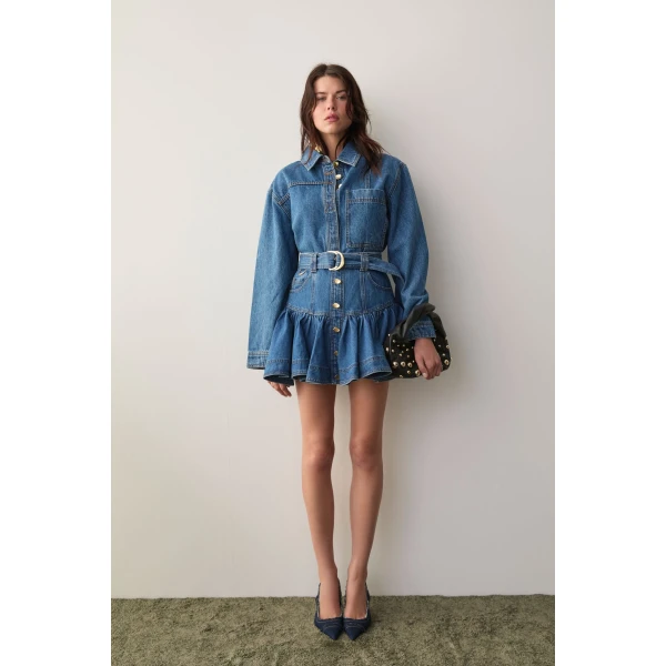 Rylan Long Sleeve Denim Shirt