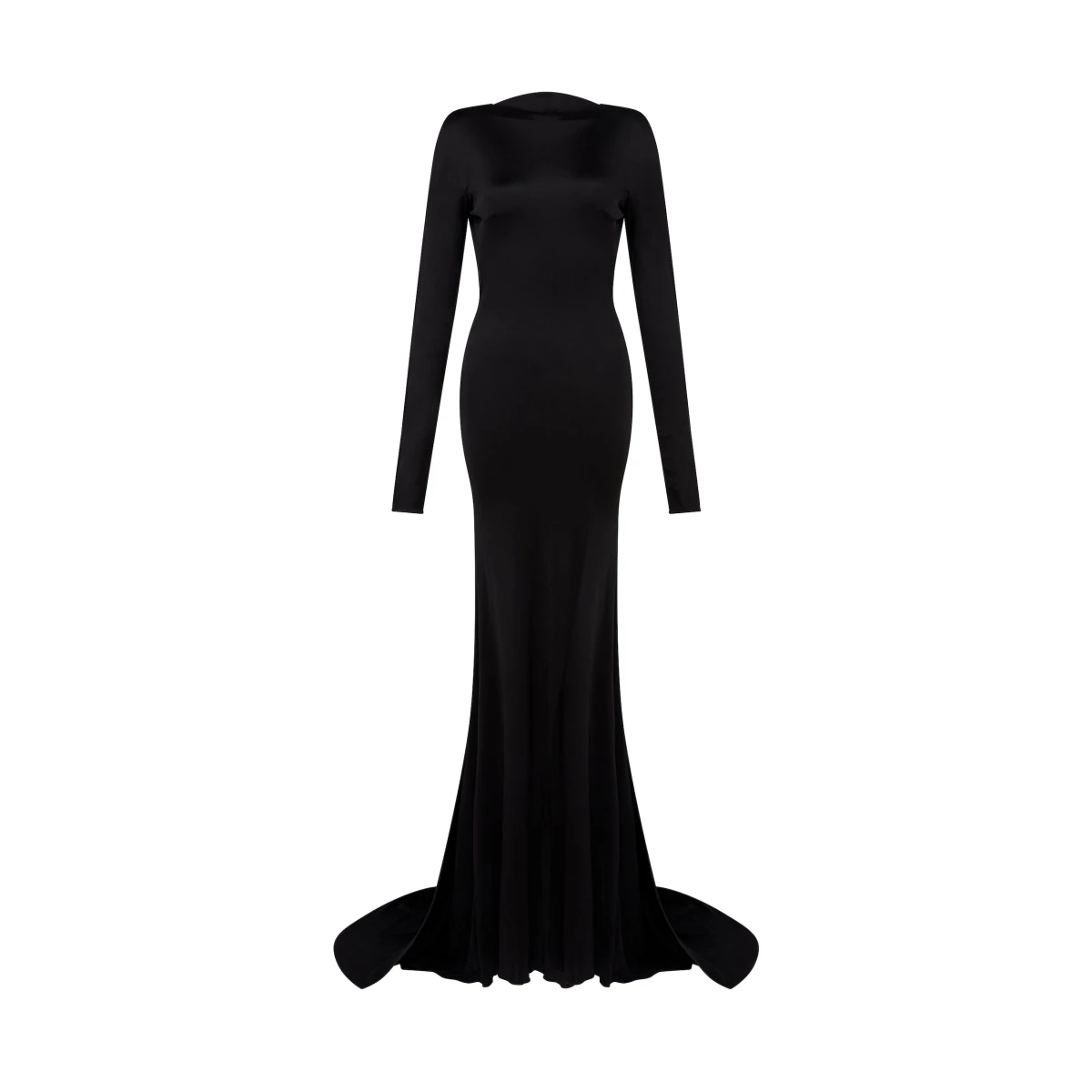 David Koma Gather Detail And Open Back Gown
