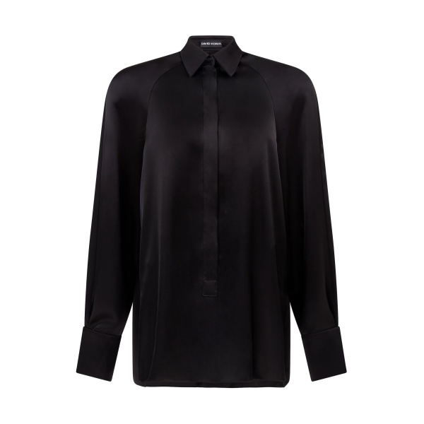 David Koma Satin Shirt