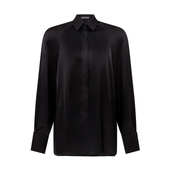 David Koma Satin Shirt