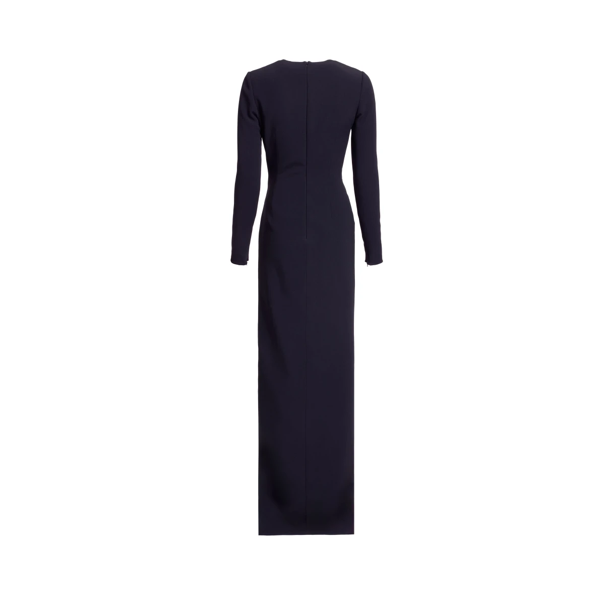 Elie Saab Crytal Embellished Long Dress in Black featuring Asymmetrical – Luxury Designer Fashion at Coveti.