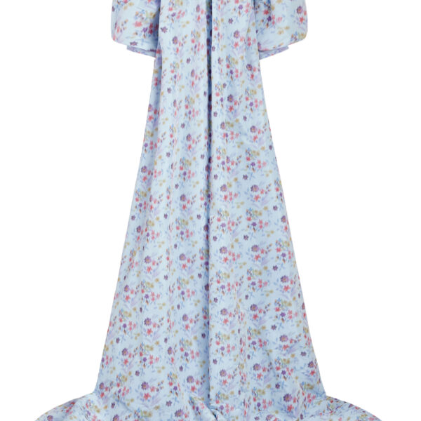 Markarian gowns with romantic neckline and structured silhouette