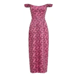 Markarian Dresses Markarian gown with romantic neckline and structured silhouette