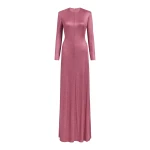 Markarian gown with romantic neckline and structured silhouette