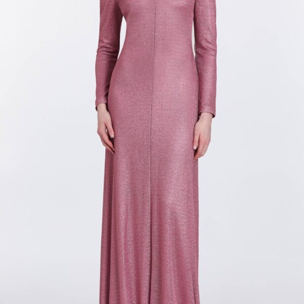 Markarian bridal with romantic neckline and structured silhouette