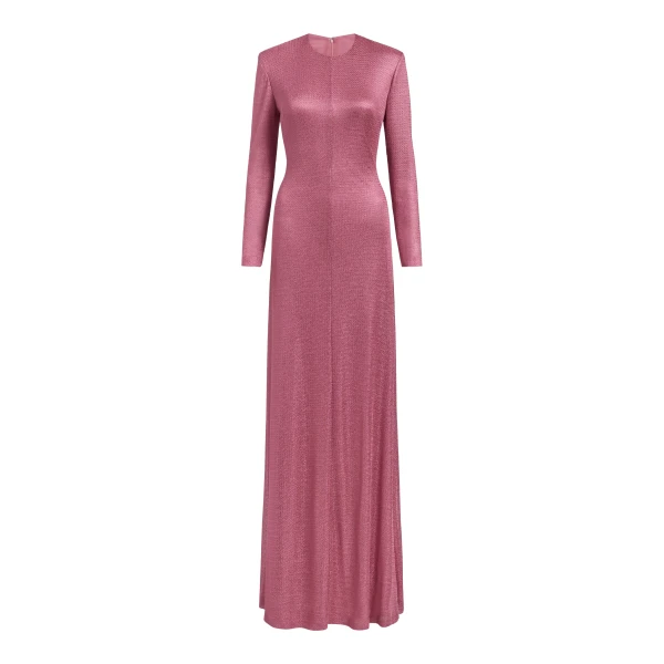 Markarian Aurora Metallic Knit Gown