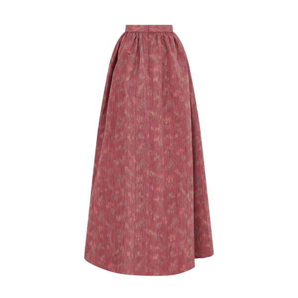 Markarian dresses with romantic neckline and structured silhouette