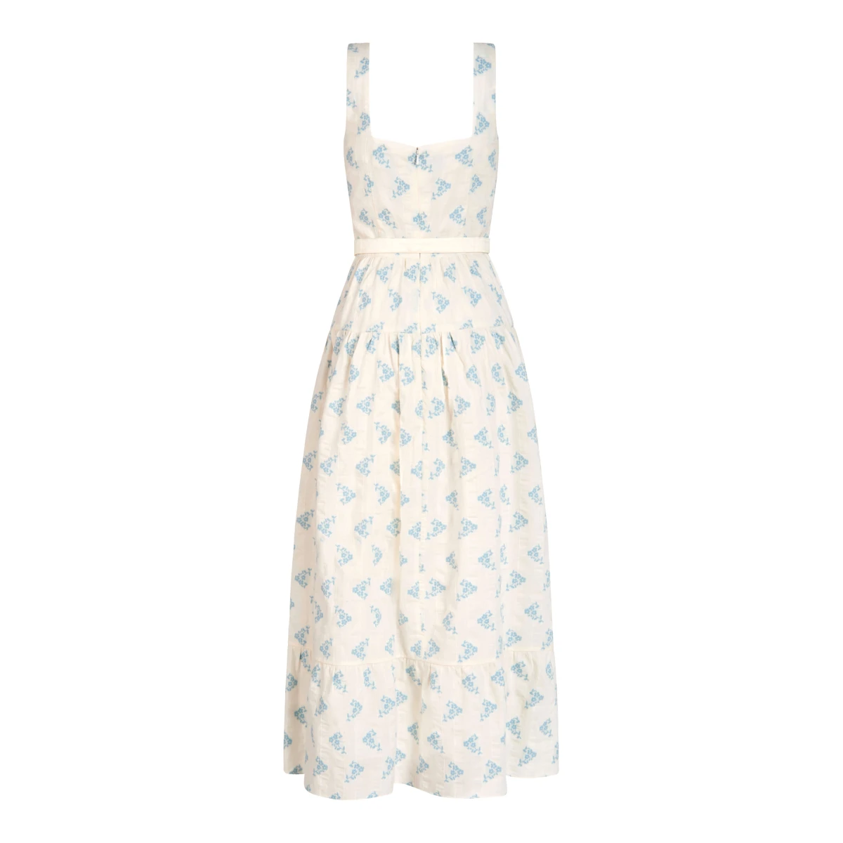 Markarian gowns with romantic neckline and structured silhouette