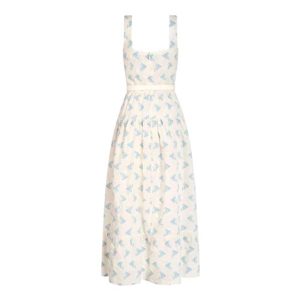 Markarian gowns with romantic neckline and structured silhouette