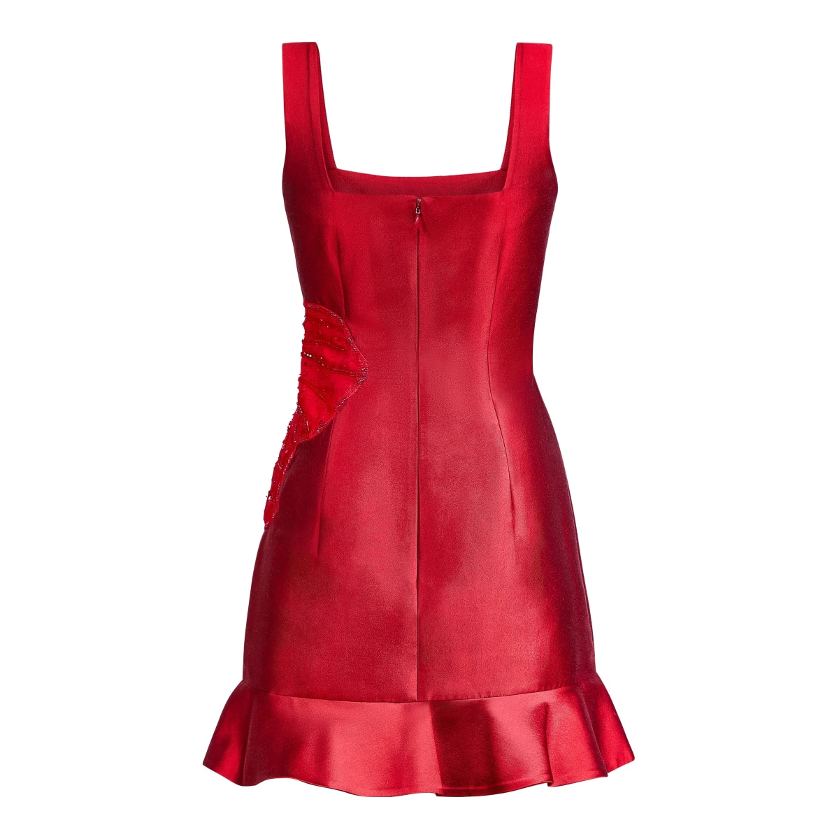 Markarian dresses with romantic neckline and structured silhouette