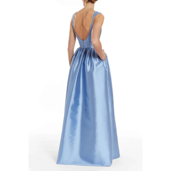 Markarian Tatiana Mikado Full Skirt Corset Gown, view 4