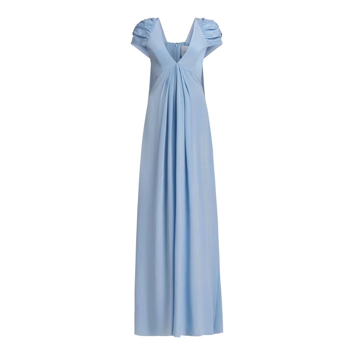 Markarian bridal with romantic neckline and structured silhouette