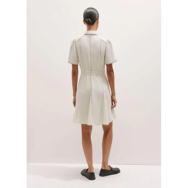 Me and Em Contrast Stitch Mini Dress, view 5