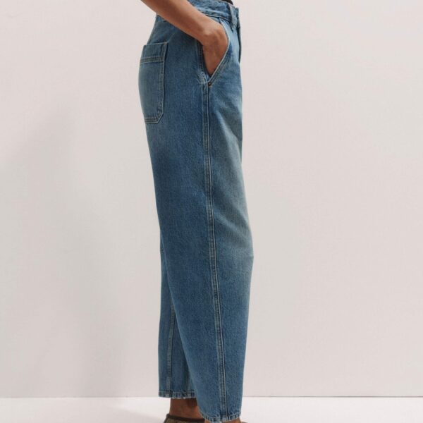 Me and Em Engineered Jean – luxury British Blue in Me and Em exclusively at Coveti