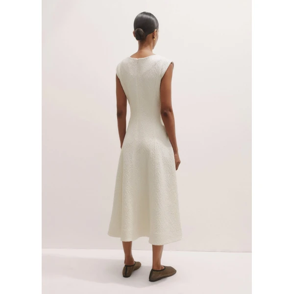 Me and Em Floral Jacquard Midi Dress, view 5