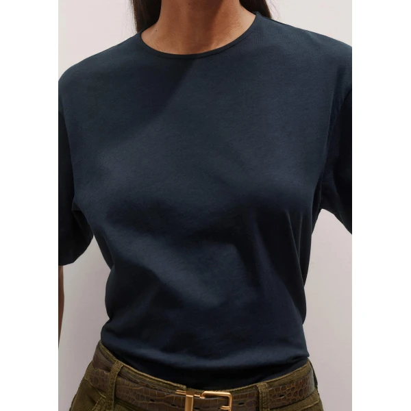 Me and Em Impossibly Soft Scarf Neck Classic Tee, view 3