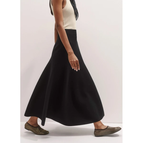 Me and Em Milano Knit Maxi Skirt, view 2