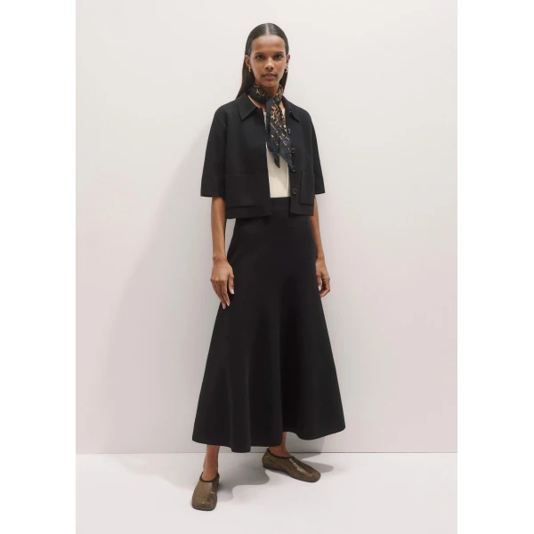 Me and Em Milano Knit Maxi Skirt, view 3
